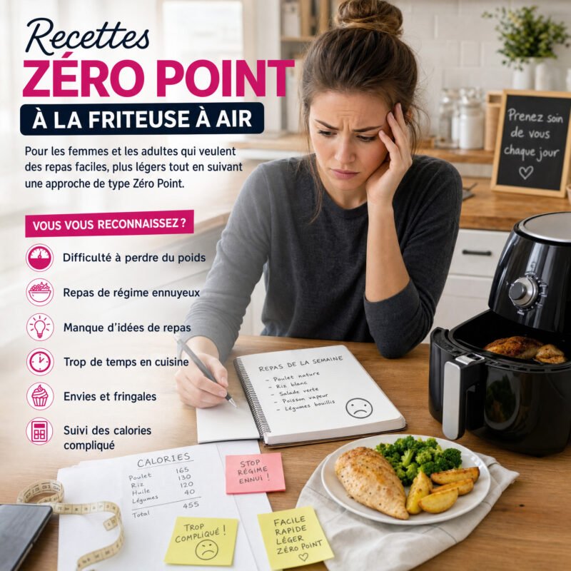 Recettes Zéro Point à la Friteuse à Air