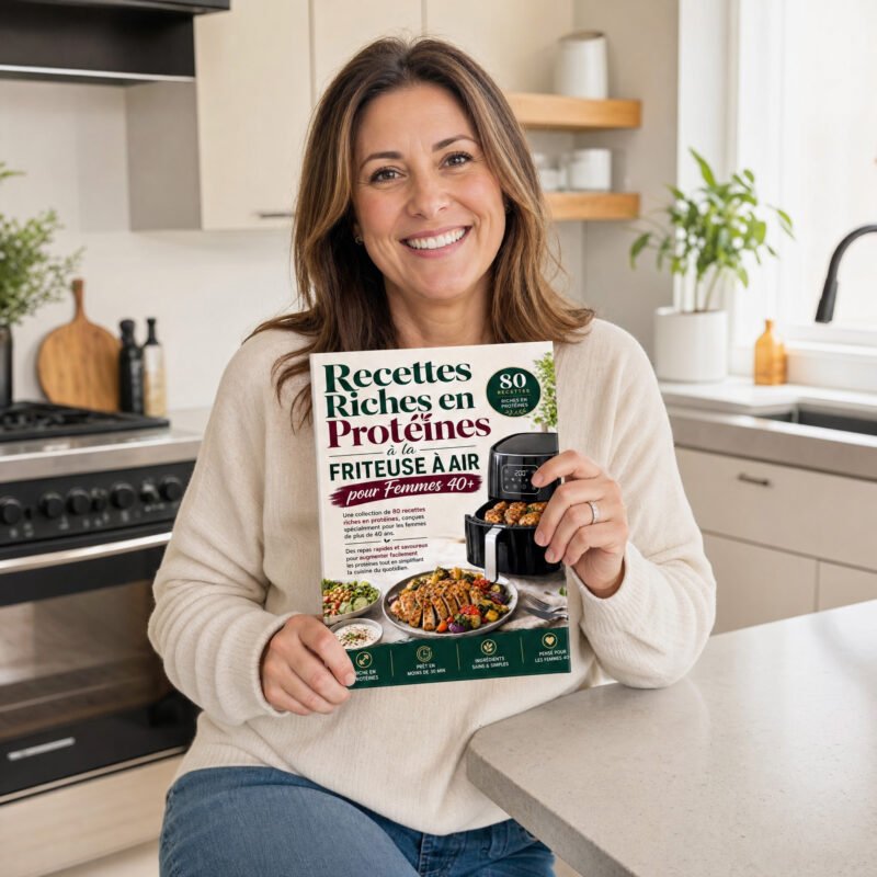 Recettes Riches en Protéines à la Friteuse à Air pour Femmes 40+